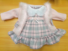 Load image into Gallery viewer, Pink Gingham Dress and Matching Jacket
